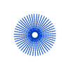 50 Twista Spokes - 17" - Lolly Pop Blue
