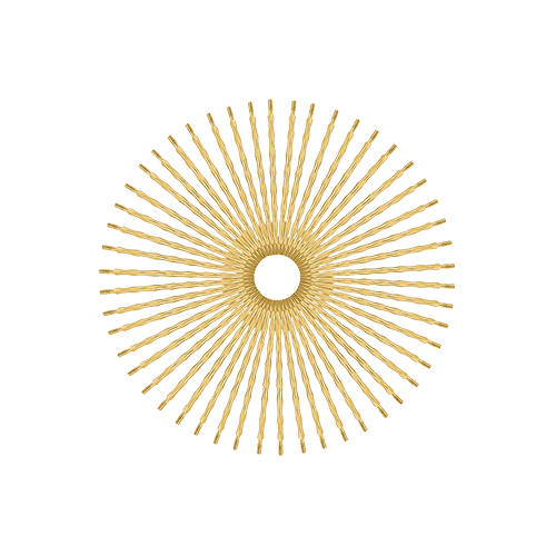 50 Twista Spokes - 21" - Brass