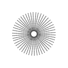 Load image into Gallery viewer, 50 Twista Spokes - 21&quot; - Chrome