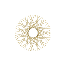 Load image into Gallery viewer, 60 Diamond Spokes - 16&quot; - Brass