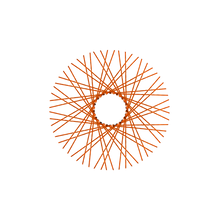 Load image into Gallery viewer, 60 Diamond Spokes - 16&quot; - Copper