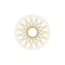 Load image into Gallery viewer, 60 Diamond Spokes - 17&quot; - Brass