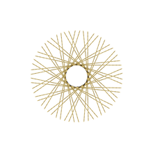 Load image into Gallery viewer, 60 Diamond Spokes - 18&quot; - Brass