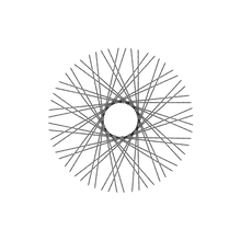 Load image into Gallery viewer, 60 Diamond Spokes - 18&quot; - Chrome