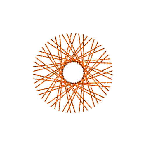 60 New Diamond Spokes - 16" - Copper