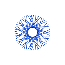 Load image into Gallery viewer, 60 New Diamond Spokes - 16&quot; - Lolly Pop Blue