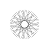 60 New Diamond Spokes - 18" - Chrome