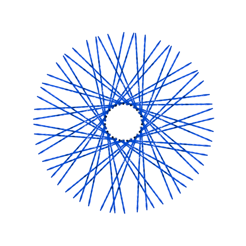 60 New Diamond Spokes - 21" - Lolly Pop Blue