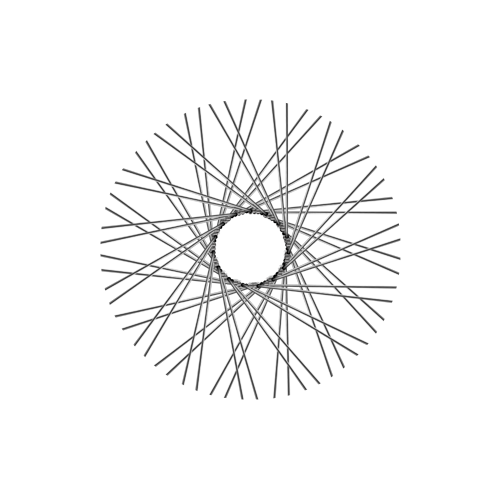 60 Smooth Spokes - 18" - Chrome