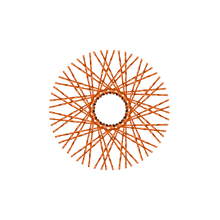 Load image into Gallery viewer, 60 Twisted Spokes - 16&quot; - Copper