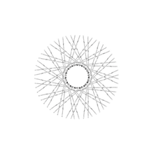 Load image into Gallery viewer, 60 Twisted Spokes - 16&quot; - Polish