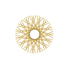 Load image into Gallery viewer, 60 Twisted Spokes - 17&quot; - Brass