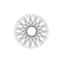 Load image into Gallery viewer, 60 Twisted Spokes - 17&quot; - Chrome