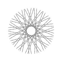 Load image into Gallery viewer, 60 Twisted Spokes - 21&quot; - Chrome