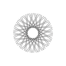 Load image into Gallery viewer, 80 Diamond Spokes - 18&quot; - Chrome