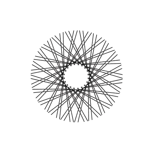 80 Diamond Spokes - 18