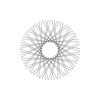 80 Diamond Spokes - 18" - Polish