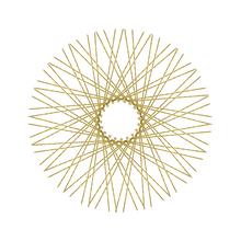 Load image into Gallery viewer, 80 Diamond Spokes - 21&quot; - Brass