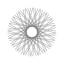 Load image into Gallery viewer, 80 Diamond Spokes - 21&quot; - Chrome