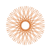 80 Diamond Spokes - 21" - Copper