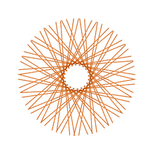 Load image into Gallery viewer, 80 Diamond Spokes - 21&quot; - Copper