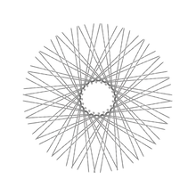 Load image into Gallery viewer, 80 Diamond Spokes - 21&quot; - Polish