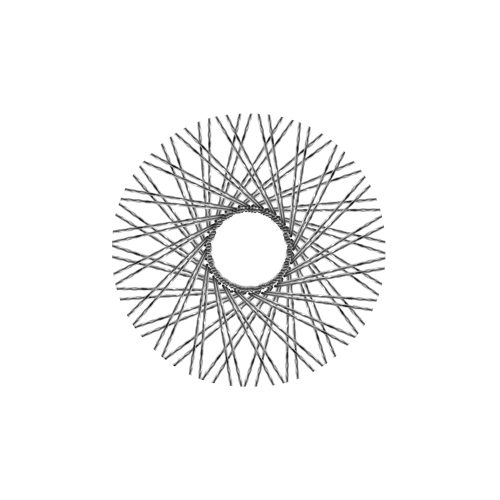 80 New Diamond Spokes - 16" - Chrome