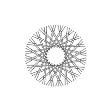 Load image into Gallery viewer, 80 New Diamond Spokes - 17&quot; - Chrome