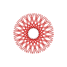 Load image into Gallery viewer, 80 New Diamond Spokes - 18&quot; - Candy Apple Red