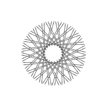 Load image into Gallery viewer, 80 New Diamond Spokes - 18&quot; - Chrome