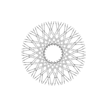 Load image into Gallery viewer, 80 New Diamond Spokes - 18&quot; - Polish