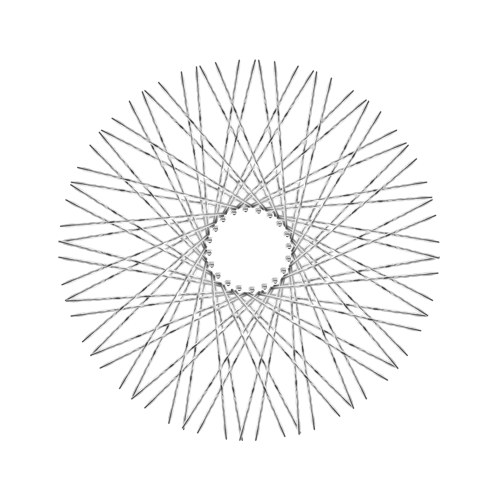 80 New Diamond Spokes - 21" - Polish