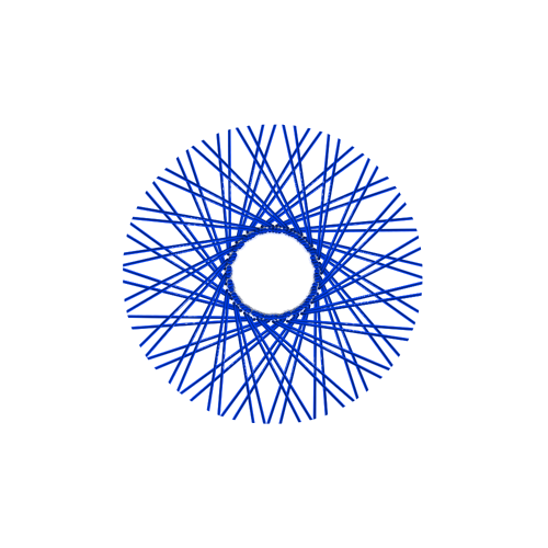 80 Smooth Spokes - 16" - Lolly Pop Blue