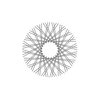 80 Smooth Spokes - 17" - Chrome