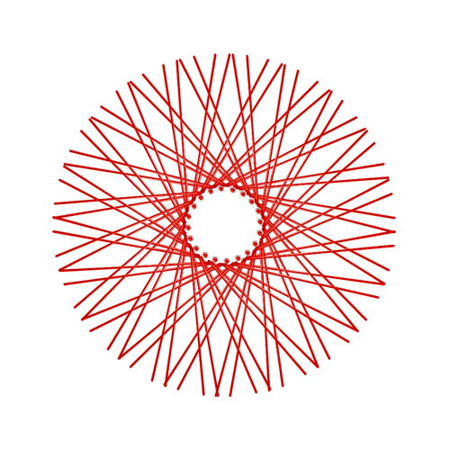 80 Smooth Spokes - 21" - Candy Apple Red