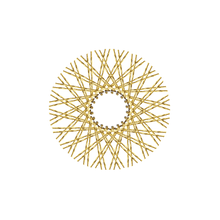 Load image into Gallery viewer, 80 Twisted Spokes - 17&quot; - Brass