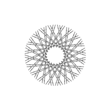 Load image into Gallery viewer, 80 Twisted Spokes - 17&quot; - Chrome