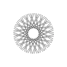 Load image into Gallery viewer, 80 Twisted Spokes - 18&quot; - Chrome