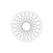 Load image into Gallery viewer, 80 Twisted Spokes - 18&quot; - Polish