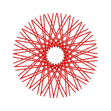 Load image into Gallery viewer, 80 Twisted Spokes - 21&quot; - Candy Apple Red