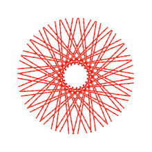 Load image into Gallery viewer, 80 Twisted Spokes - 21&quot; - Gloss Red