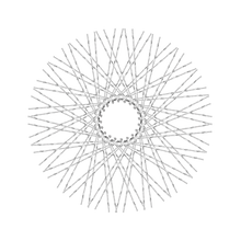 Load image into Gallery viewer, 80 Twisted Spokes - 21&quot; - Polish